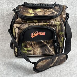 TEAM WHITETAIL SPORTSMAN CAMO INSULATED LUNCH BAG DUAL ZONE COOLER 9CAN CAPACITY